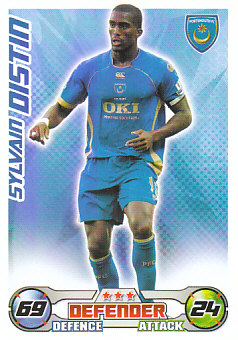 Sylvain Distin Portsmouth 2008/09 Topps Match Attax #239